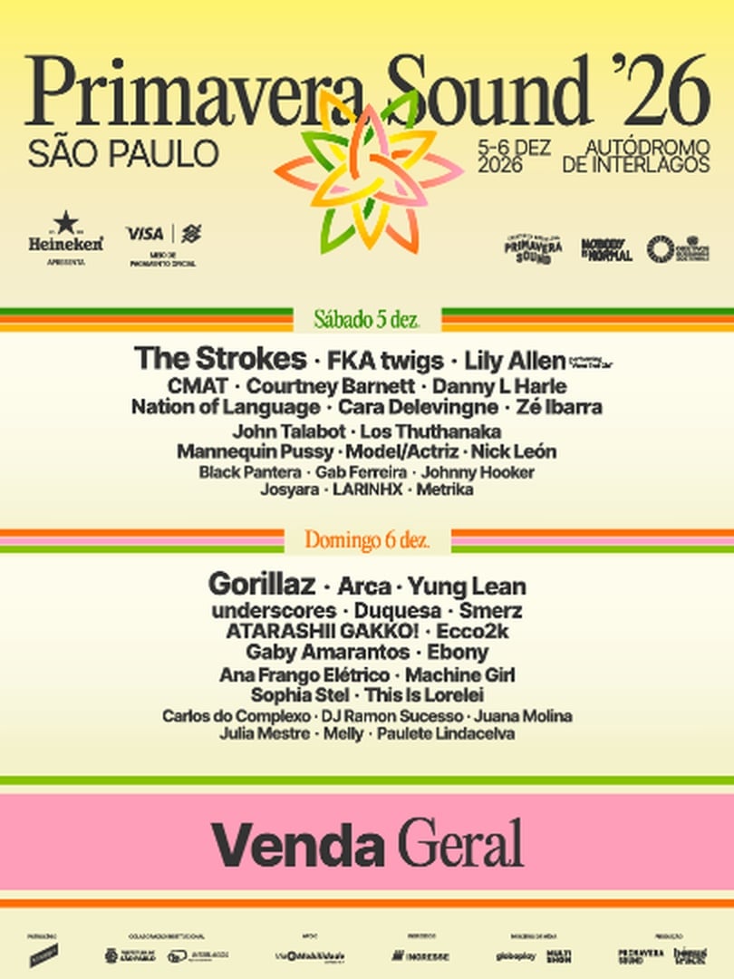 Primavera Sound São Paulo - 2026