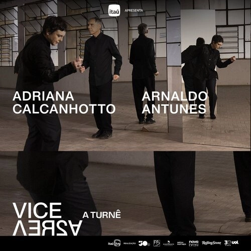 Arnaldo Antunes e Adriana Calcanhotto